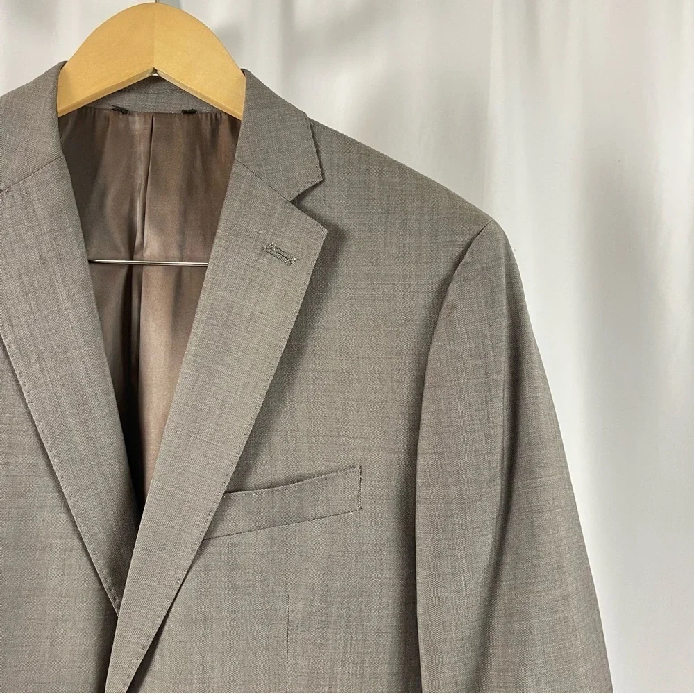 Marc Anthony Wool 42R 2 Button Blazer Career Professional Office Business